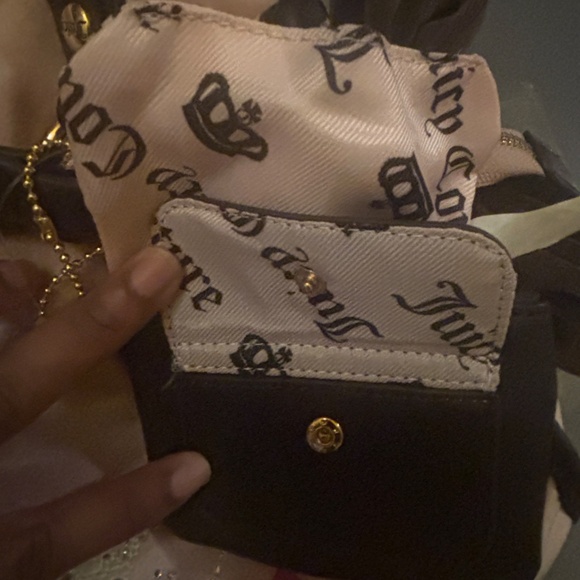 Juicy Couture DayDreamer Pink & Brown Tote Handbag, NWT - Picture 6 of 7